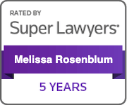 Rated By Super Lawyers Melissa Rosenblum 5 Years